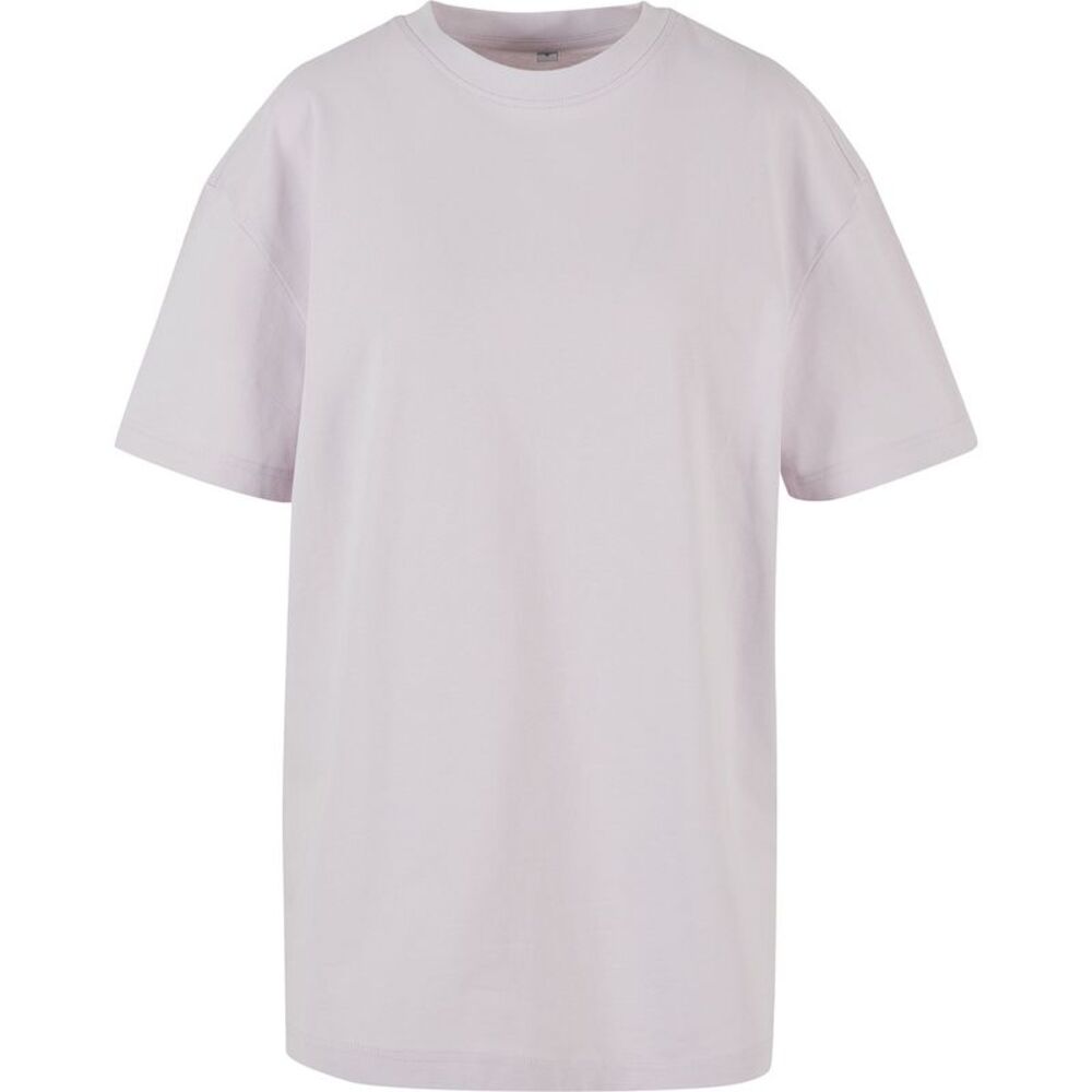 Build Your Brand Womens/Ladies Boyfriend Oversized T-Shirt / Soft Lilac